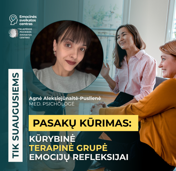 Pirmasis susitikimas: Balandžio 17 d. Nemokami terapiniai pasakų užsiėmimai