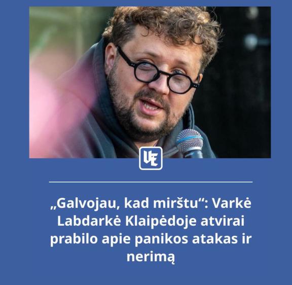Ypač atvira tapo diskusija „Kai nerimas perauga į paniką“